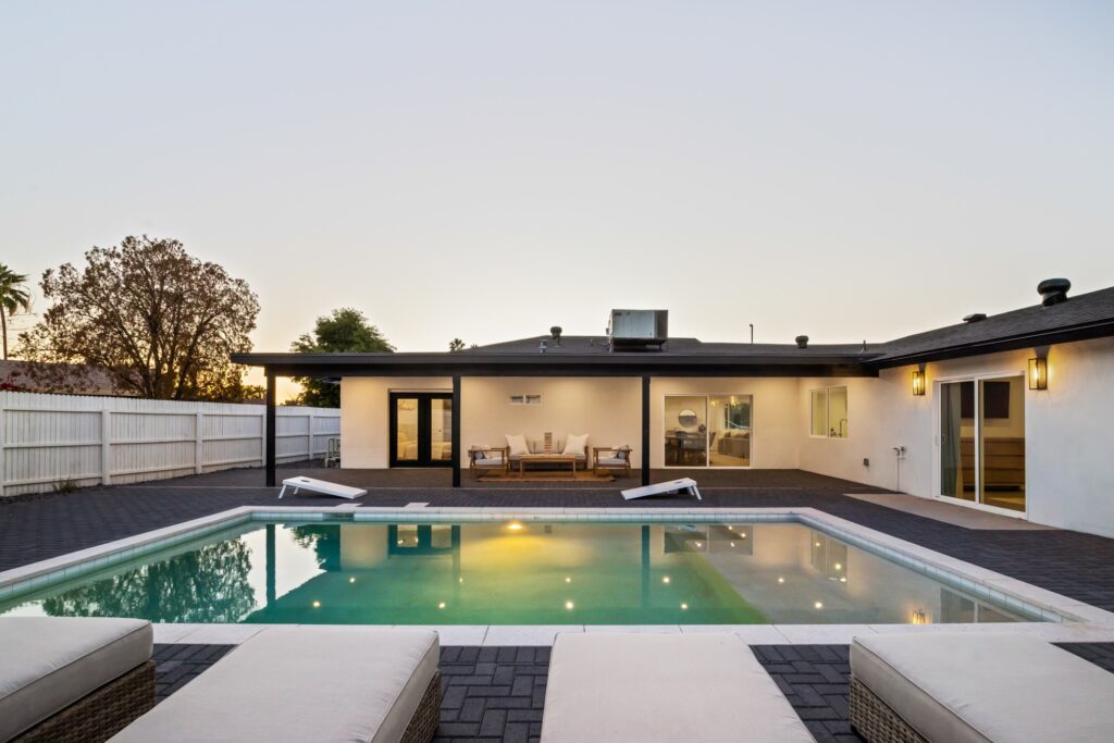 Pool and patio
