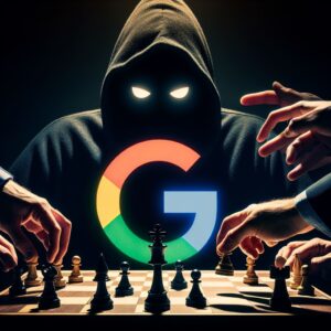 "Strategic online reputation management controlling Google search rankings like chess game"