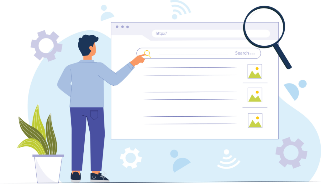 Small business owner searching how to increase domain authority