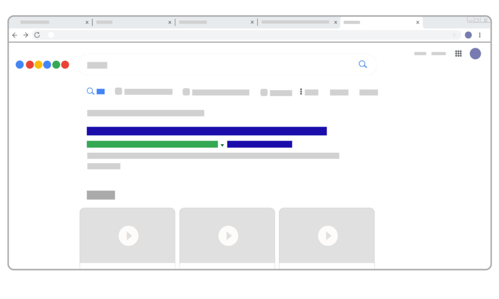 Businesses with higher domain authorities appearing higher on search engines