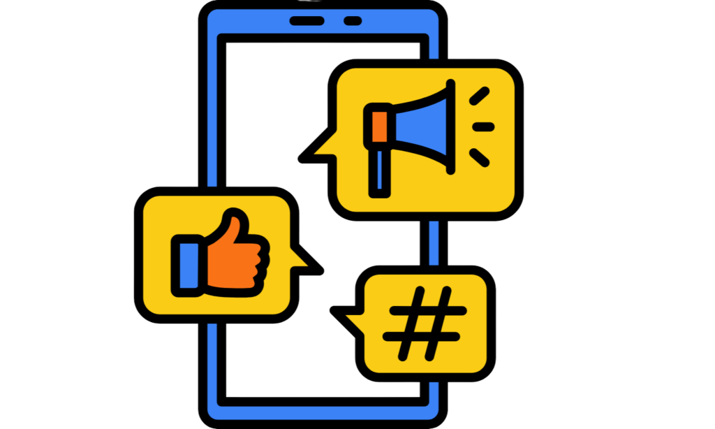 a small business owner being intentional about SEO keywords they’re adding in their captions and hashtags to ensure their content is getting pushed to the right audience.