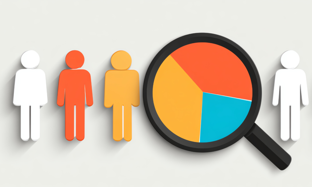 a small business owner using their TikTok analytics to research their audience demographics, watch time, completion rate, locations, and tip-performing content.